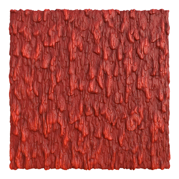 Melted Wax/Candle Texture (Plane)
