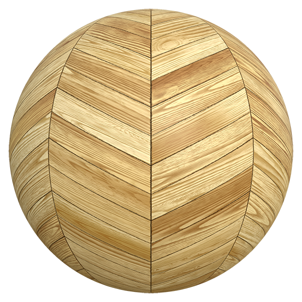 Chevron Maple Wood Flooring (Sphere)