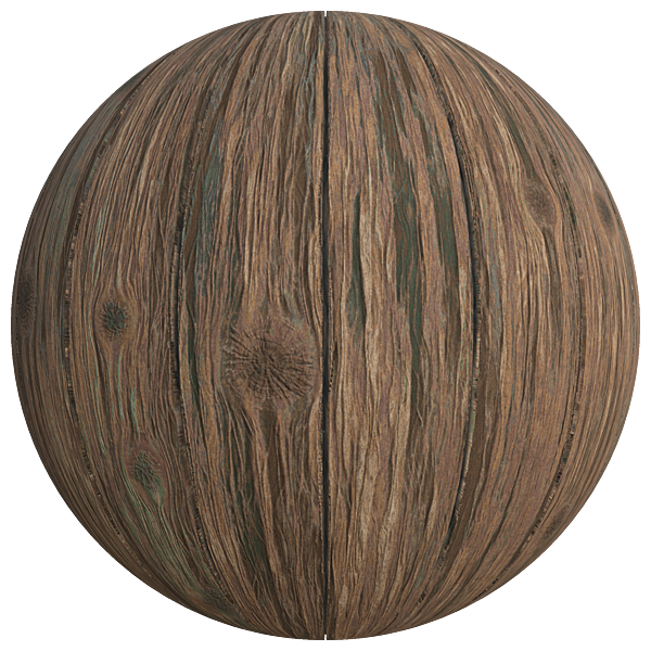 Old Wood Planks (Sphere)