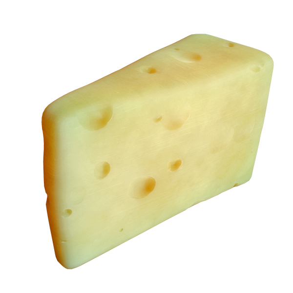 Cheddar Cheese 3D Model