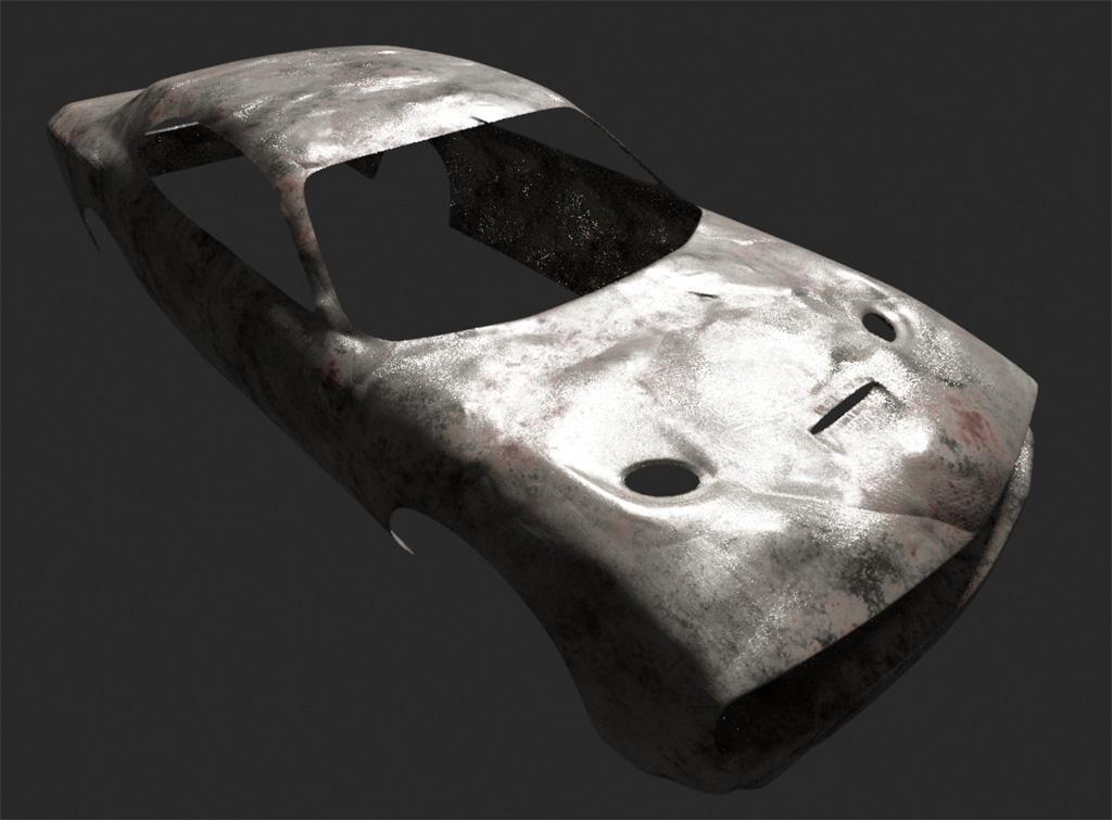 Car model with little displacement