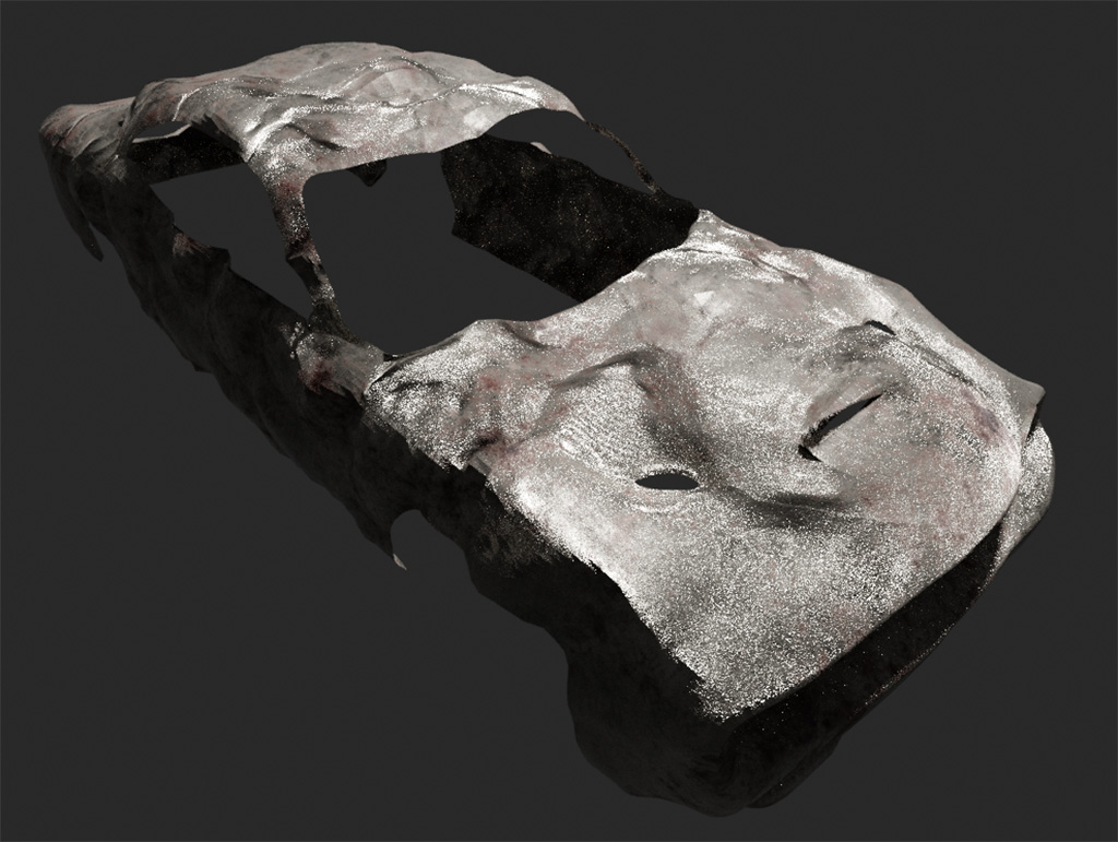 Car model with little displacement
