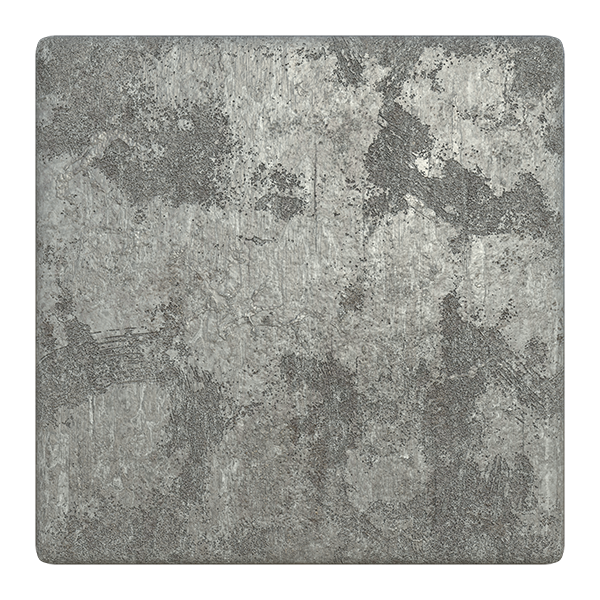 Raw Concrete Plain Wall Texture (Plane)