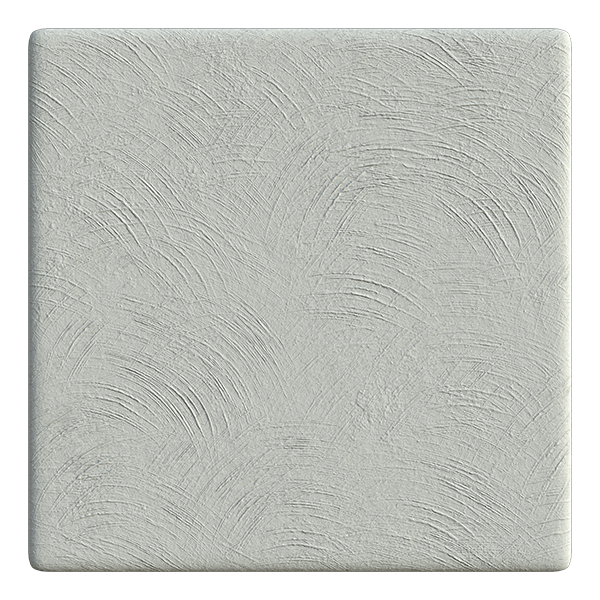 Stucco Plaster with Trowel Marks (Plane)