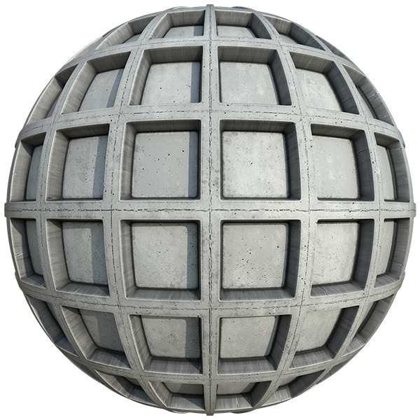 Concrete Waffle Slabs (Sphere)
