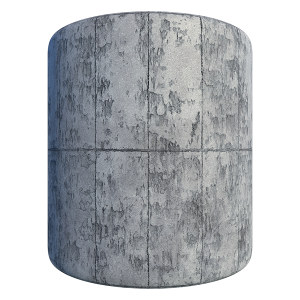 Damaged Concrete Plates (Cylinder)