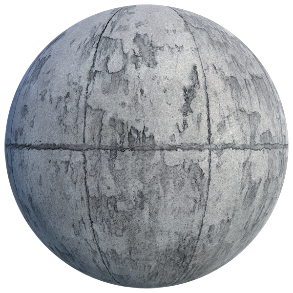 Damaged Concrete Plates (Sphere)
