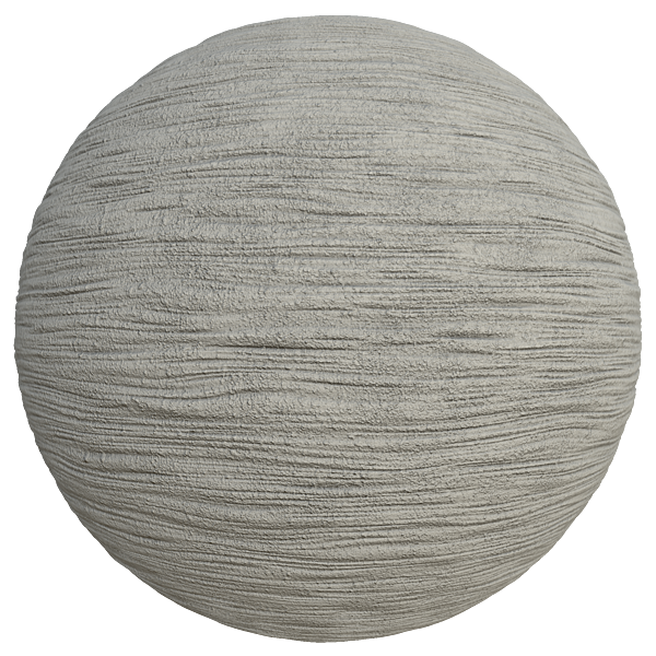 Gritty Concrete Wall Texture with Wavy Pattern (Sphere)