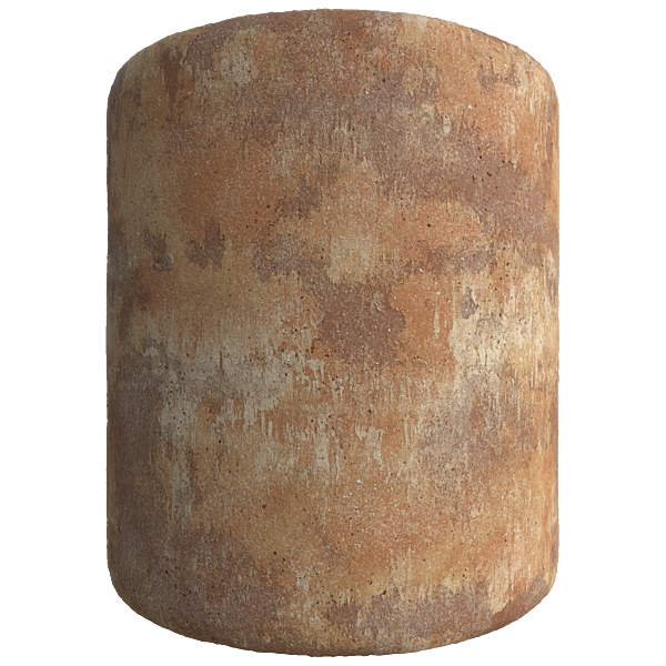 Old Clay Pot Texture (Cylinder)