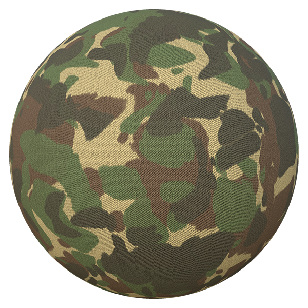 Camouflage Pattern Vinyl Fabric | Free PBR | TextureCan