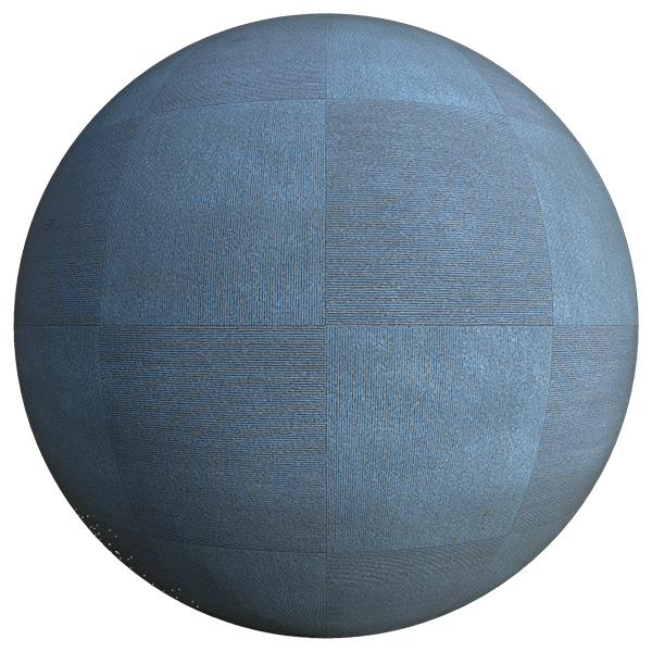 Blue Office Carpet Texture (Sphere)