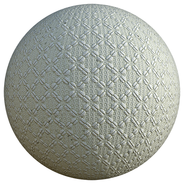 Dirty Wash Cloth Texture with Cross Pattern (Sphere)
