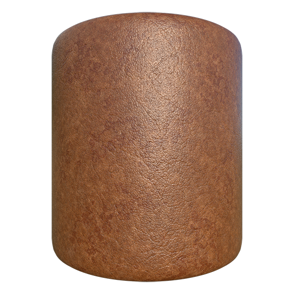 Brown Leather Texture (Cylinder)