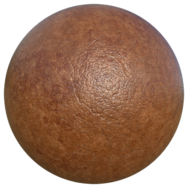 Brown Leather Texture, Free PBR