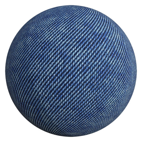 Denim Fabric Texture for Jeans (Sphere)