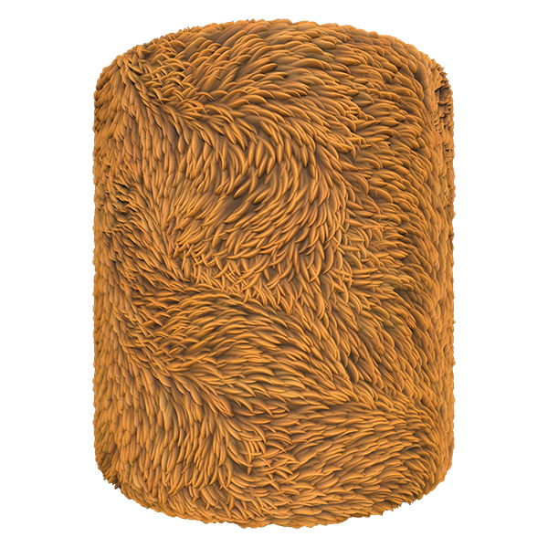 Stylized Fur and Hair Texture (Cylinder)