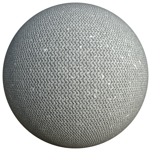 Sweater or Jumper Fabric Texture (Sphere)