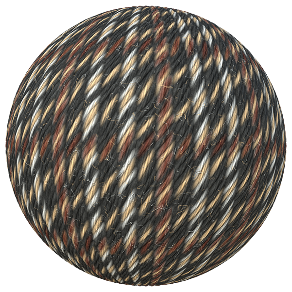 Houndstooth Weaving Pattern (Sphere)