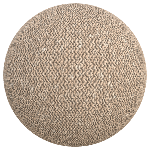 Plain Woven Wool Jumper Texture (Sphere)