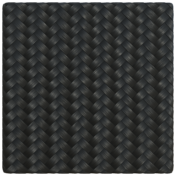 Black Bamboo Woven Furniture Texture (Plane)