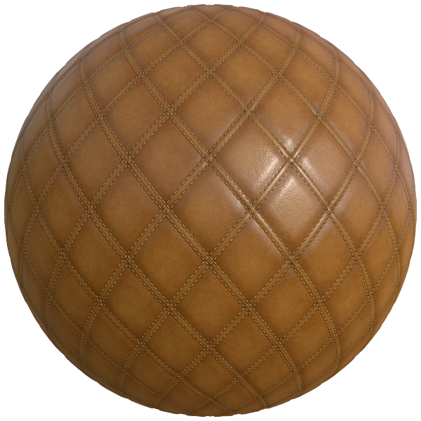 Diamond Shaped Leather Cushion Texture (Sphere)