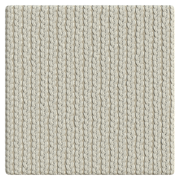 Braided Woven Cotton Fabric (Plane)