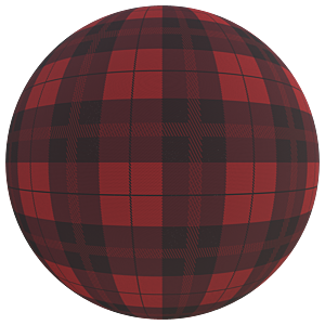 Red Tartan Pattern Fabric Texture