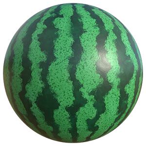 Watermelon Fruit Skin Texture