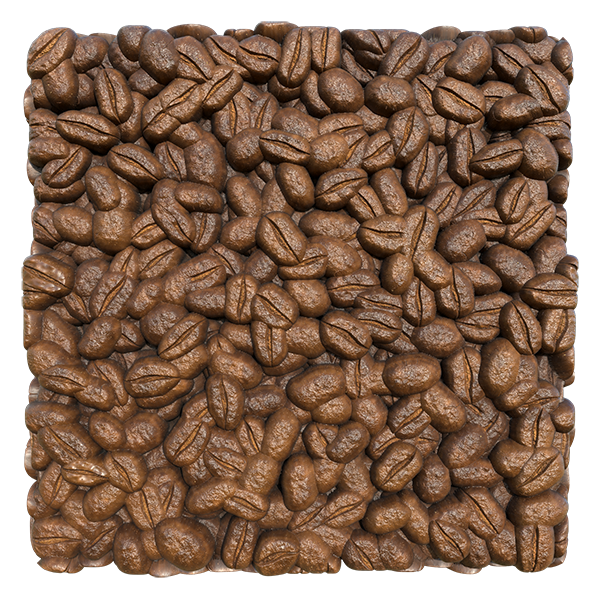 Roasted Coffee Bean Texture (Plane)