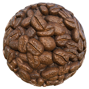 Roasted Coffee Bean Texture