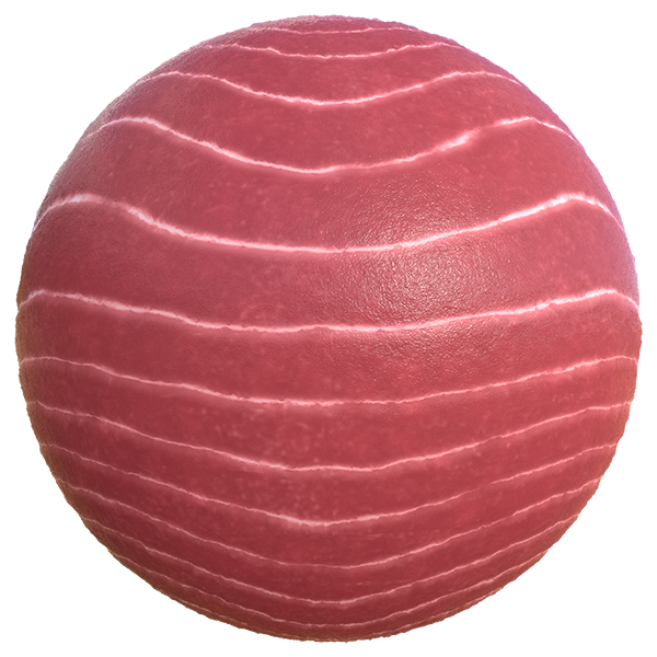 Tuna Fish Meat Texture (Sphere)