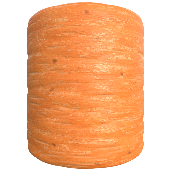 Carrot Skin Texture (Cylinder)