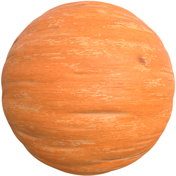 Carrot Skin Texture (Sphere)