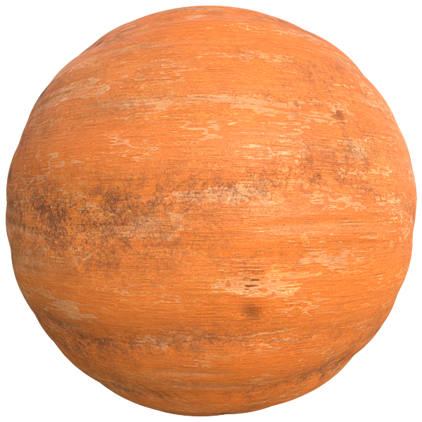 Muddy Carrot Skin Texture (Sphere)