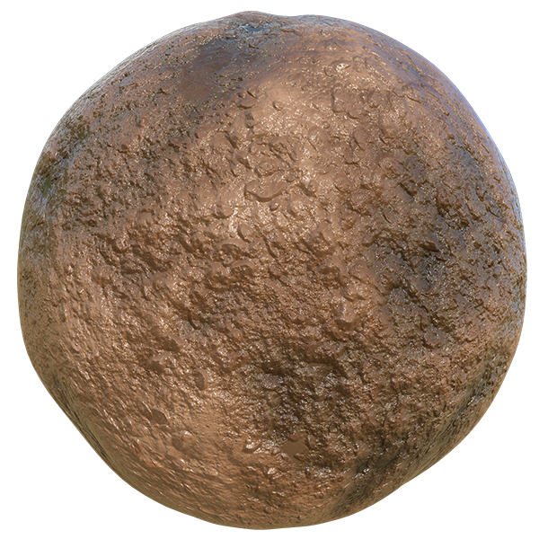 Swampy and Muddy Wetland Texture (Sphere)