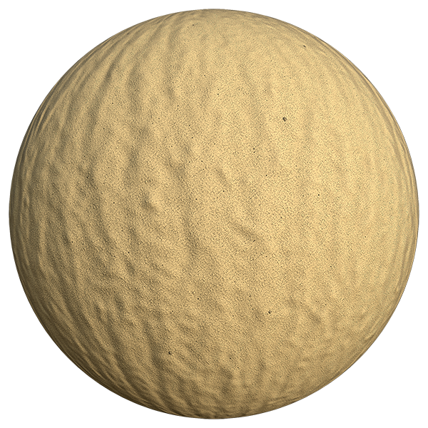 Sand Ground with Wavy Pattern (Sphere)