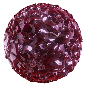 Red Crystal Ground Texture
