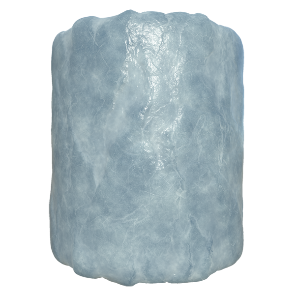 Icy Rock Texture (Cylinder)