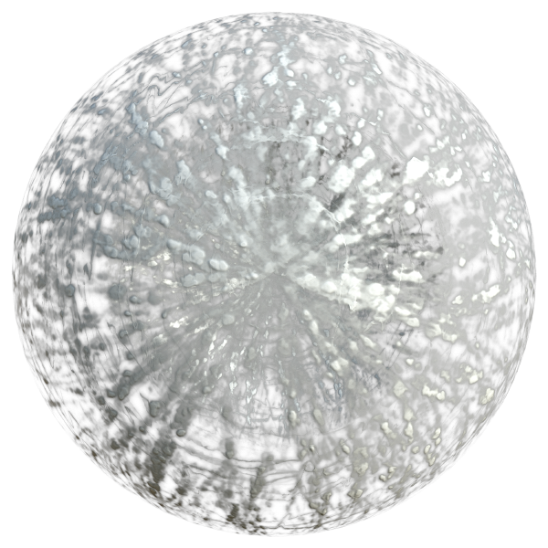 Broken Glass Texture with Cracks (Sphere)