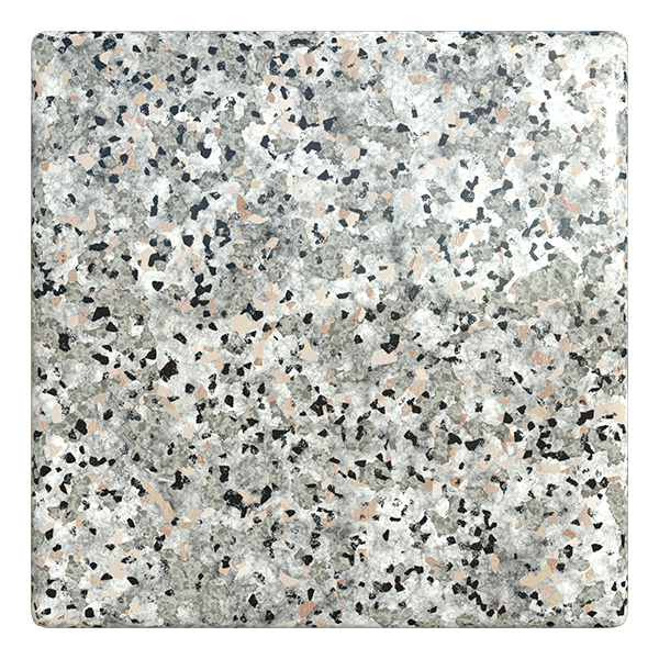 Grey and Pink Granite Marble Texture (Plane)
