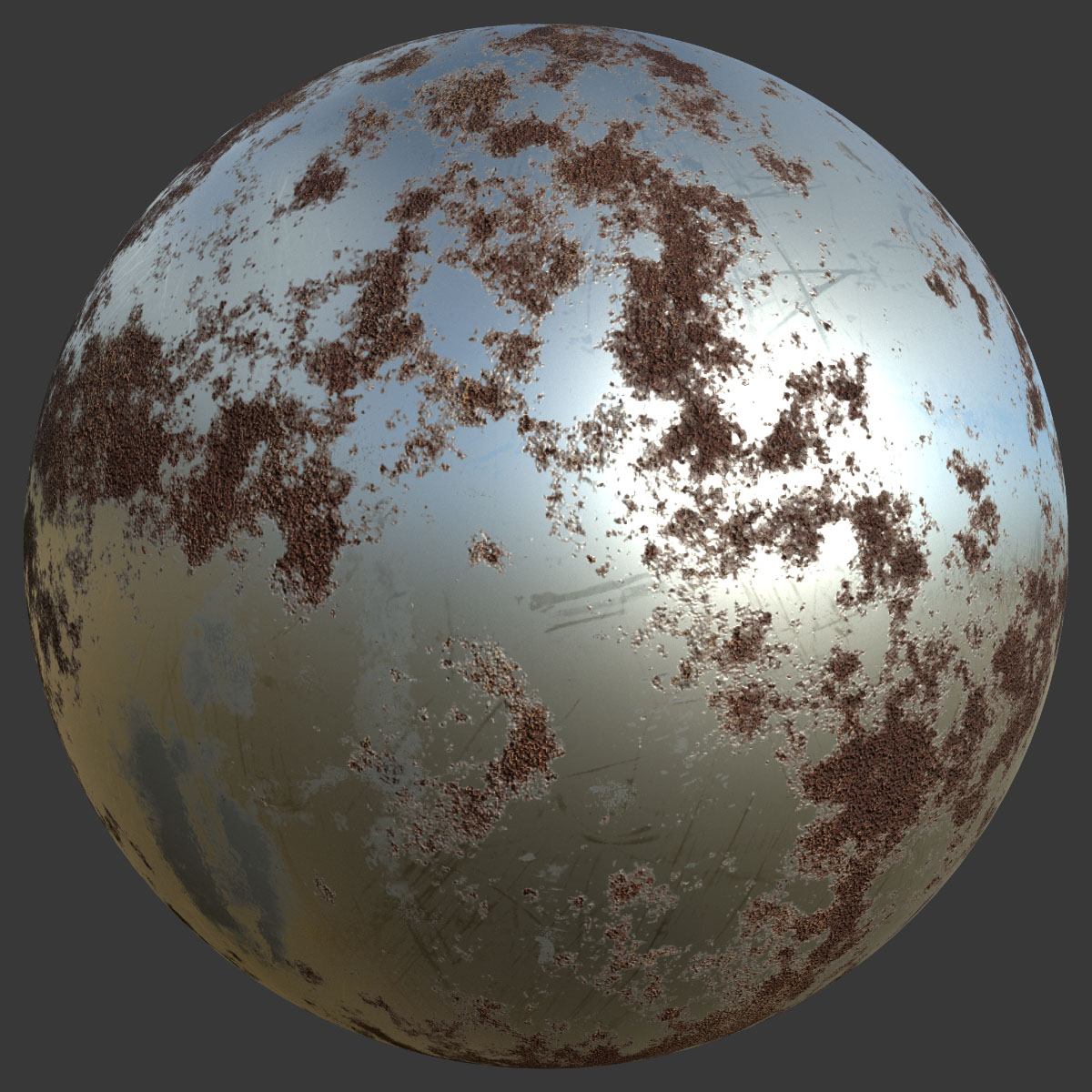 Rust texture blender