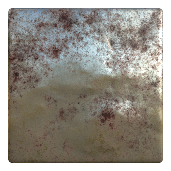 Rusty Metal Texture with Bumpy Surface (Plane)