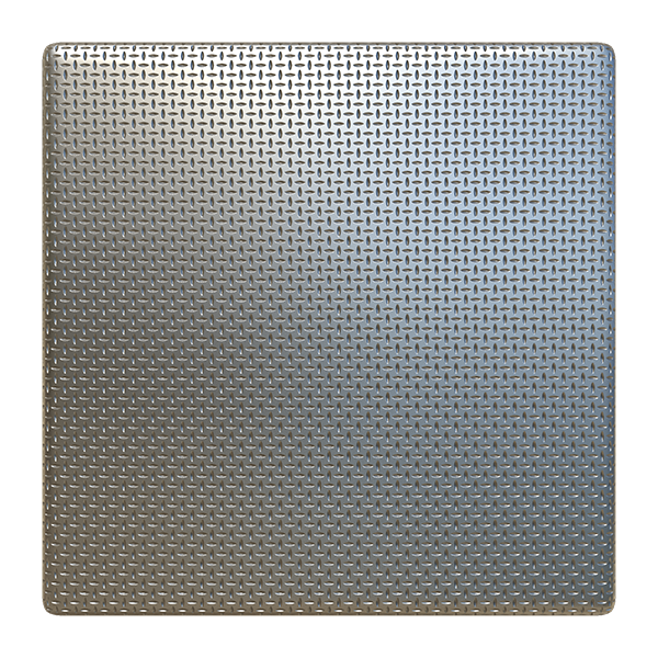 Metal Treadplate Texture with Tiny Crosses (Plane)