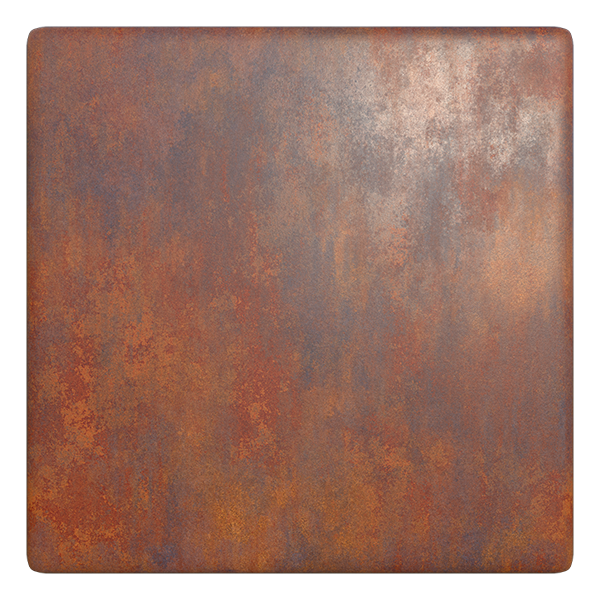 Rusty Metal Plate Texture (Plane)