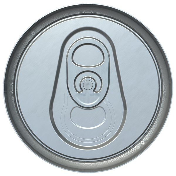 Soda Can Top with Pull Tab (Sphere)