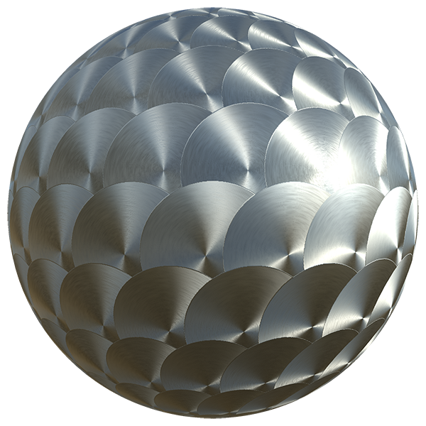 Radially Polished Metal (Sphere)