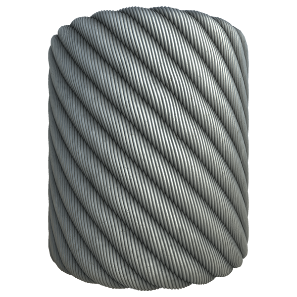 Steel Cable Texture (Cylinder)