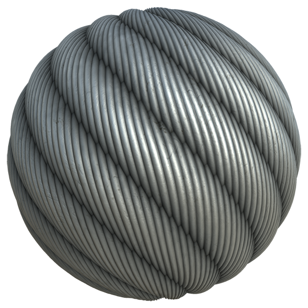 Steel Cable Texture (Sphere)