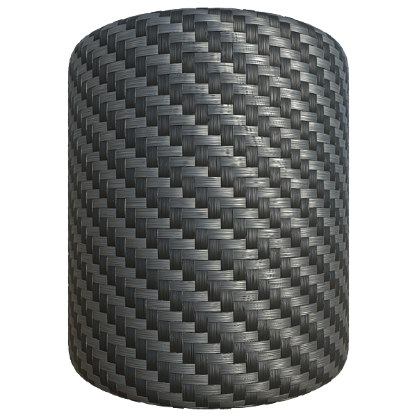 Carbon Fibre Texture (Cylinder)