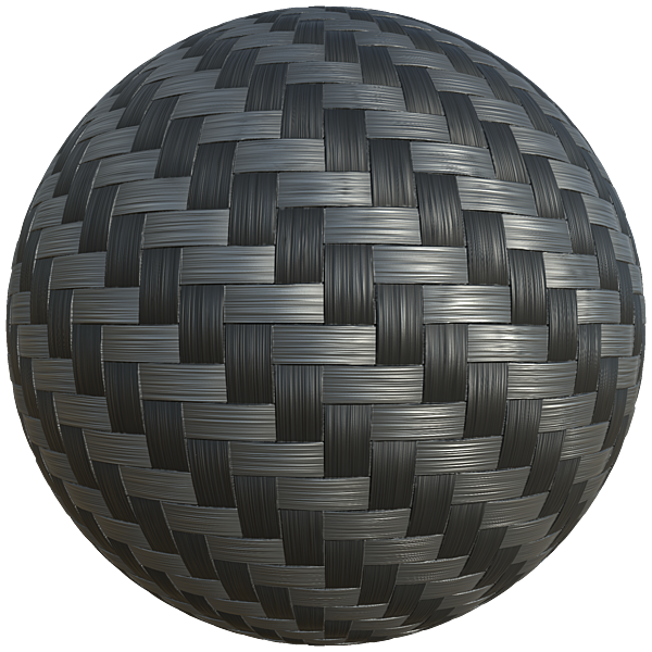 Carbon Fibre Texture (Sphere)